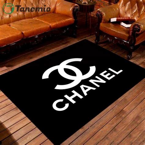 coco chanel logo rugs